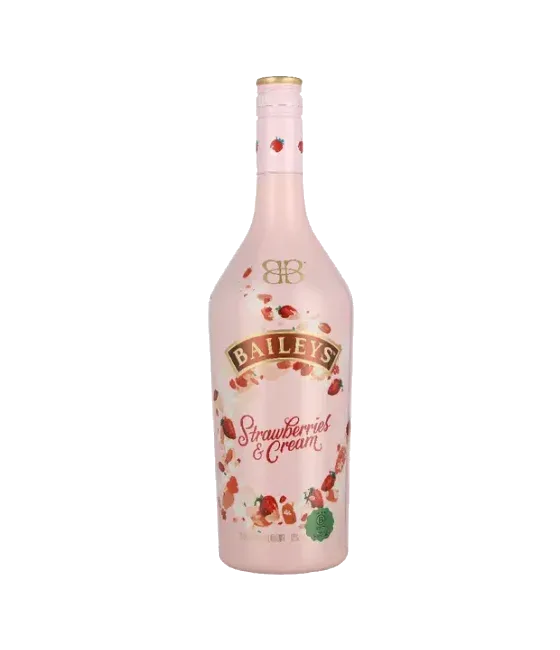 Baileys Strawberries & Cream, fles bij slijterij t Bockje in Bathmen