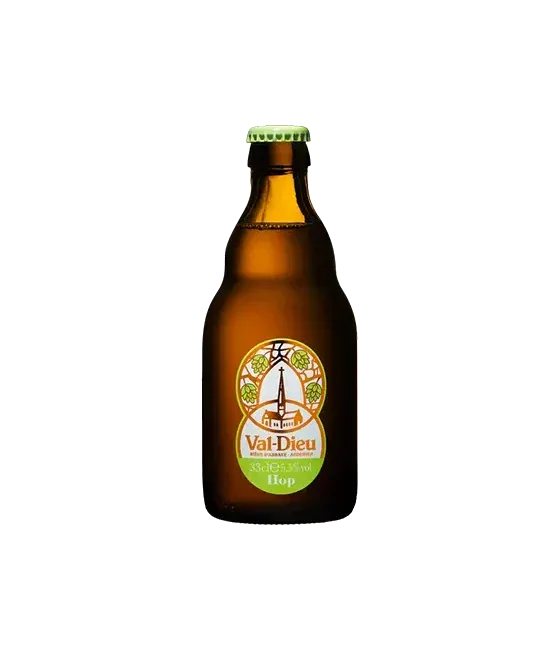 Val-Dieu Hop, fles bij slijterij t Bockje in Bathmen