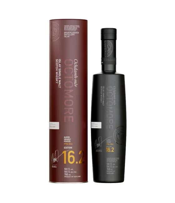 Octomore 16.2, fles bij slijterij t Bockje in Bathmen