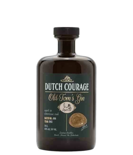 Zuidam Dutch Courage Old Tom Gin, fles bij slijterij t Bockje in Bathmen