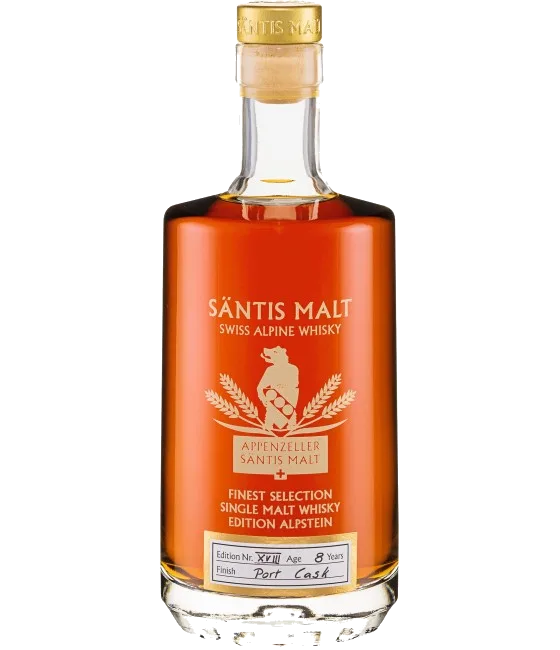Säntis Malt Edition Alpstein XVIII, fles bij slijterij t Bockje in Bathmen