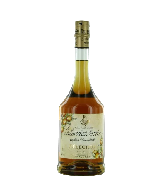 Morin Calvados *** Selection, fles bij slijterij t Bockje in Bathmen