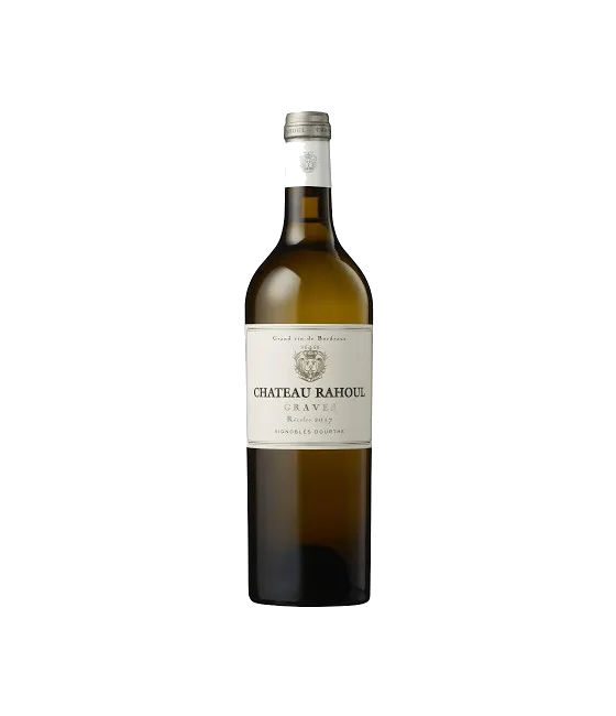 Chateau Rahoul Graves Blanc, fles bij slijterij t Bockje in Bathmen
