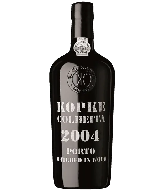 Kopke Colheita Port 2004, fles bij slijterij t Bockje in Bathmen