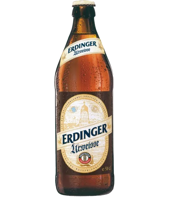 Erdinger Urweisse, fles bij slijterij t Bockje in Bathmen