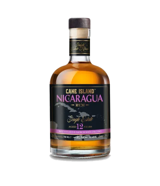 Cane Island Nicaragua 12 Years Old Single Estate Rum, fles bij slijterij t Bockje in Bathmen