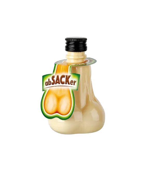 Absacker Hazelnoot shot, fles bij slijterij t Bockje in Bathmen