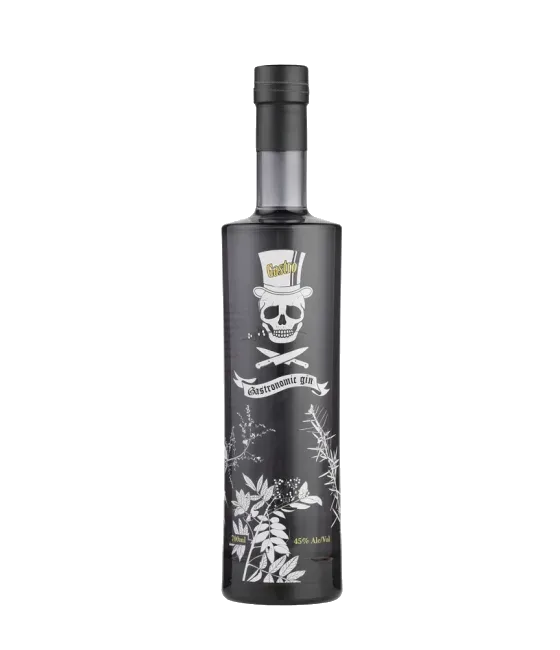 Gastro Gastronomic Gin, fles bij slijterij t Bockje in Bathmen