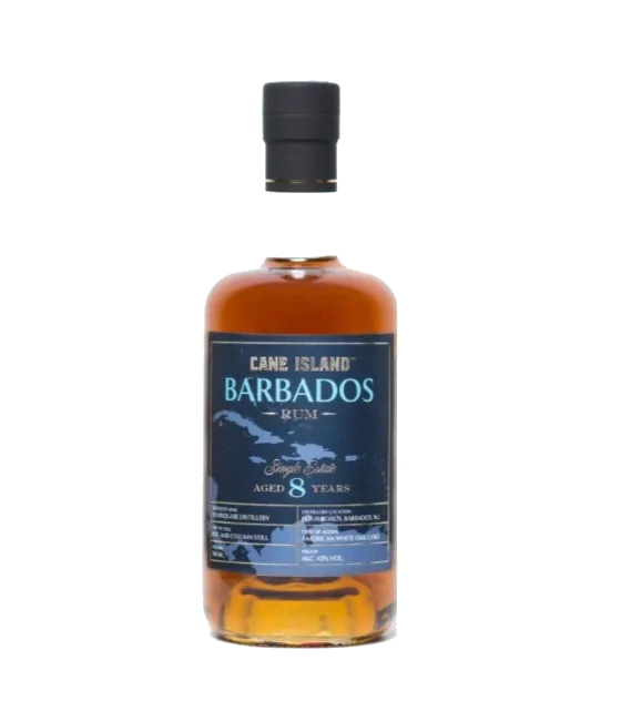 Cane Island Barbados rum 8years, fles bij slijterij t Bockje in Bathmen