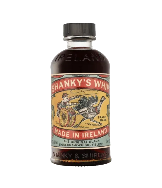 Shanky’s Whip Whiskey Liqueur 1L, fles bij slijterij t Bockje in Bathmen
