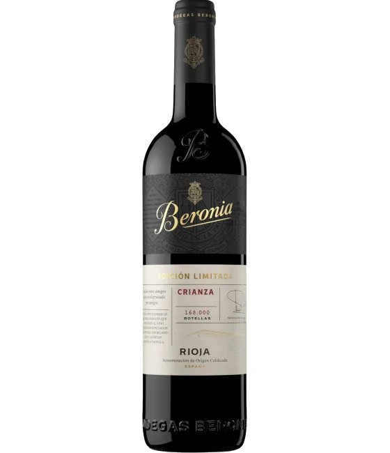 Beronia Rioja Crianza Edición Limitada, fles bij slijterij t Bockje in Bathmen