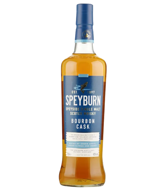 Speyburn Bourbon Cask Speyside Single Malt, fles bij slijterij t Bockje in Bathmen