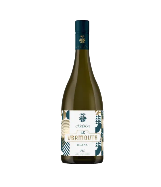 Joseph Cartron Vermouth Blanc, fles bij slijterij t Bockje in Bathmen