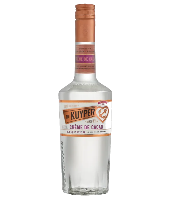 De Kuyper Creme de Cacao Wit, fles bij slijterij t Bockje in Bathmen