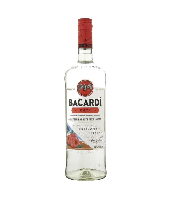 Bacardi Razz 100 cl, fles bij slijterij t Bockje in Bathmen
