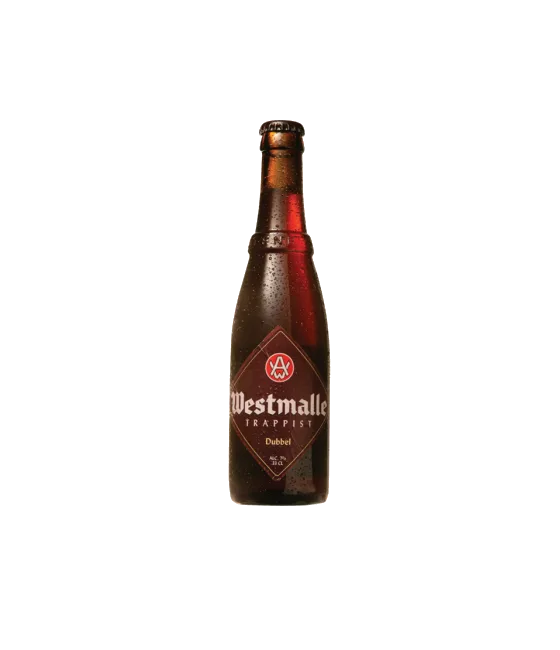 Westmalle Trappist Dubbel, fles bij slijterij t Bockje in Bathmen