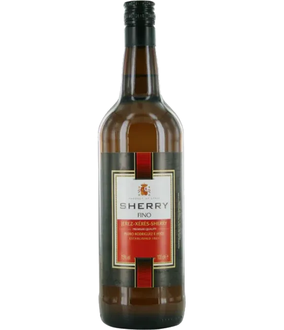 P. Rodriquez e Hijos Fino Seco, fles bij slijterij t Bockje in Bathmen