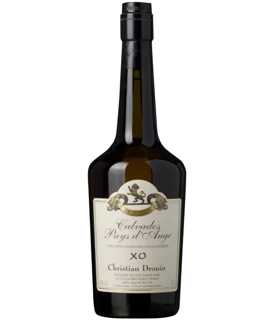 Christian Drouin Calvados XO, fles bij slijterij t Bockje in Bathmen