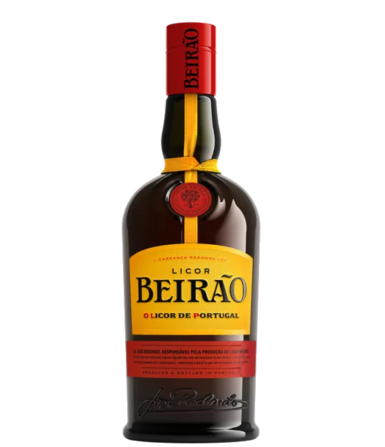 Licor Beirao, fles bij slijterij t Bockje in Bathmen
