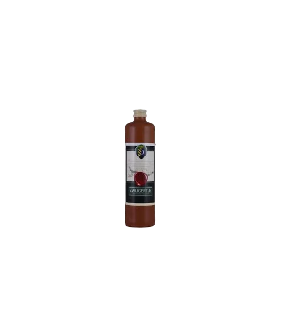 Zwijgertje Likeur, fles bij slijterij t Bockje in Bathmen