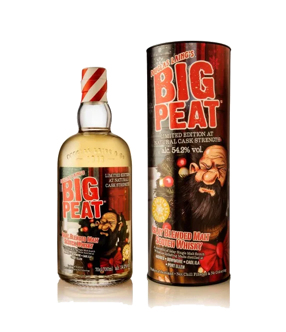 Big Peat Christmas Edition 2022, fles bij slijterij t Bockje in Bathmen