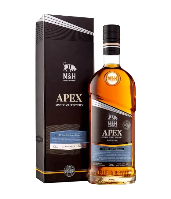 Milk & Honey APEX Mouton Red Wine Cask, fles bij slijterij t Bockje in Bathmen