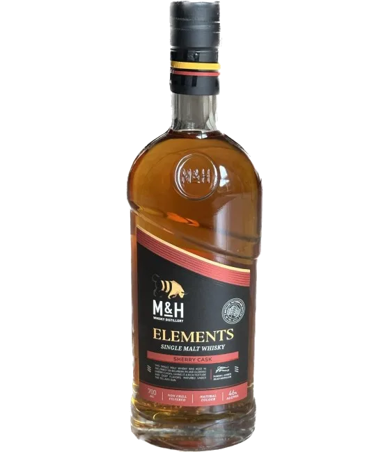 M&H Elements Sherry Cask, fles bij slijterij t Bockje in Bathmen