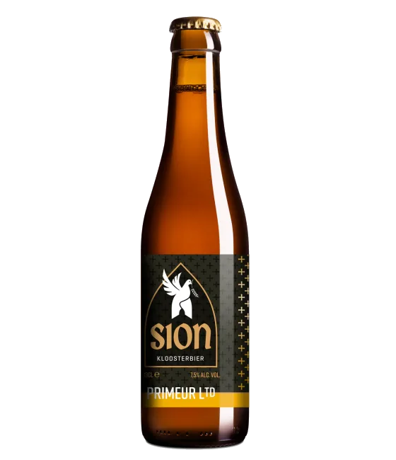Sion Primeur, fles bij slijterij t Bockje in Bathmen