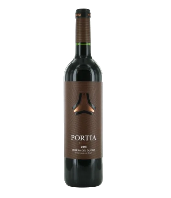 Portia Roble Ribera Del Duero, fles bij slijterij t Bockje in Bathmen