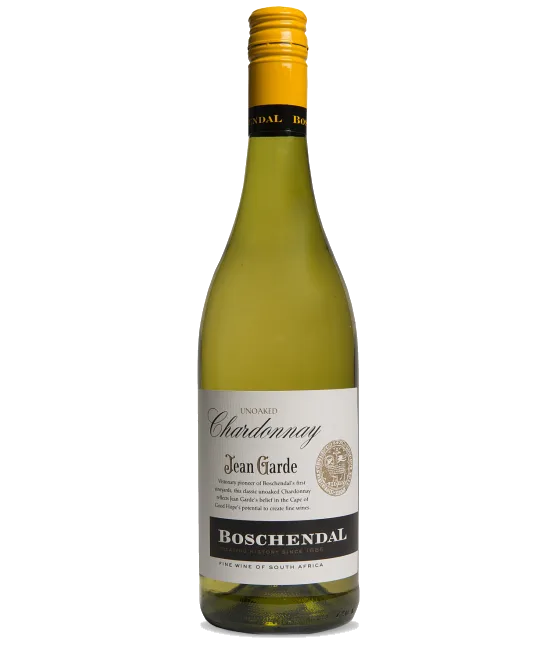 Boschendal Jean Garde Unoaked Chardonnay, fles bij slijterij t Bockje in Bathmen