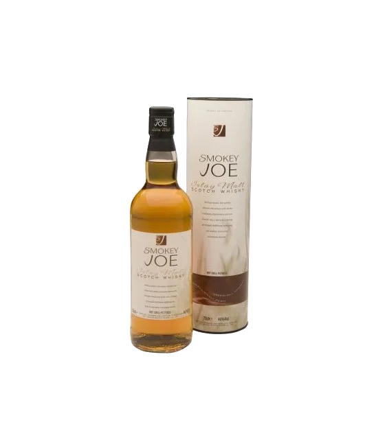 Smokey Joe Islay Blended Malt, fles bij slijterij t Bockje in Bathmen