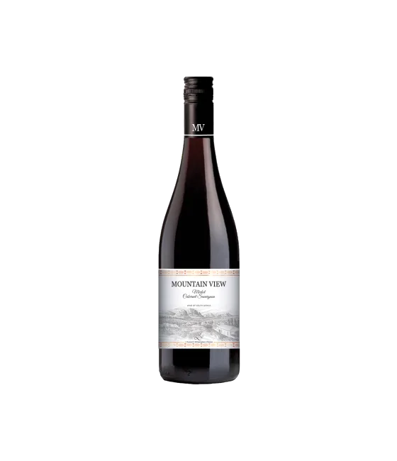 Mountain View Merlot-Cabernet Sauvignon, fles bij slijterij t Bockje in Bathmen