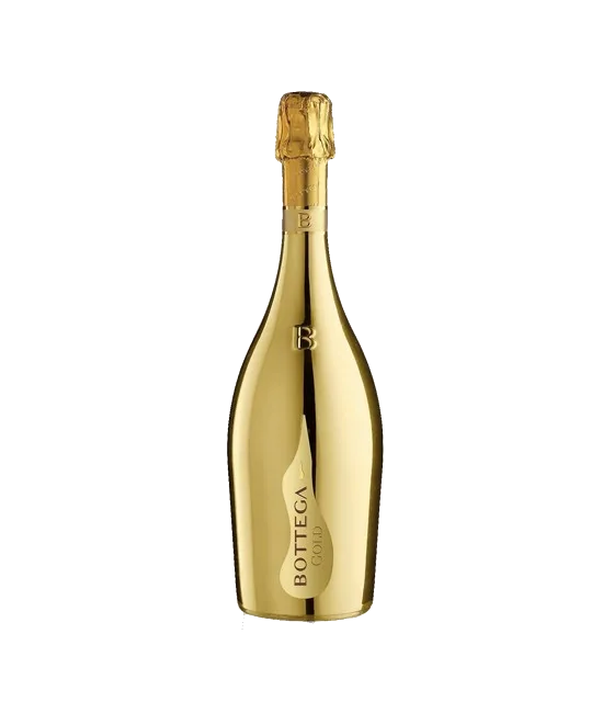Bottega Gold, fles bij slijterij t Bockje in Bathmen
