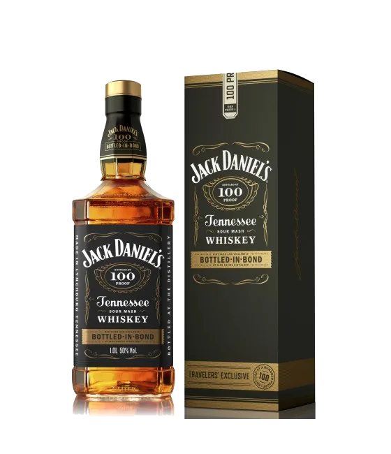 Jack Daniel’s 100 Proof Bottled in Bond, fles bij slijterij t Bockje in Bathmen