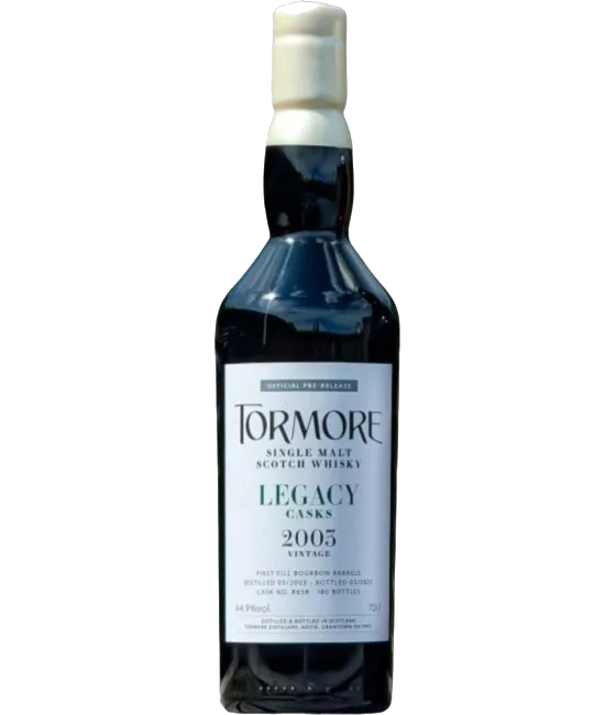 Tormore Legacy Casks 2003 Vintage #638, fles bij slijterij t Bockje in Bathmen