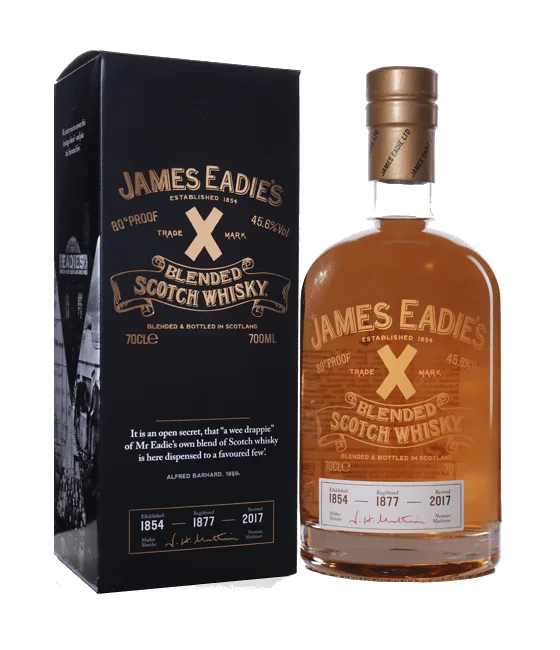 James Eadie’s ‘Trade Mark X’, fles bij slijterij t Bockje in Bathmen