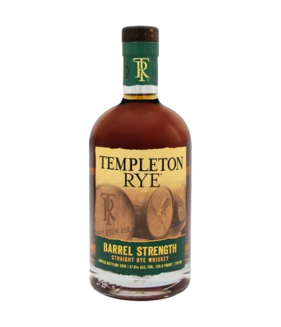 Templeton Rye Barrel Strength, fles bij slijterij t Bockje in Bathmen