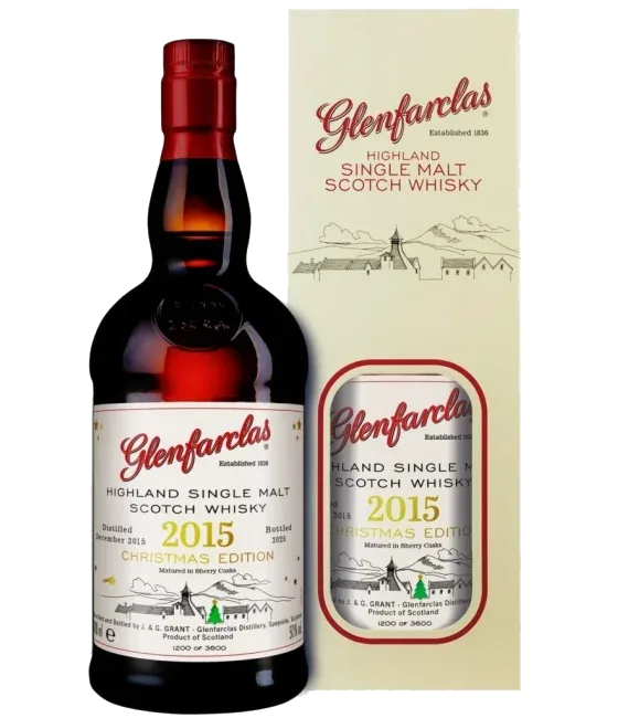 Glenfarclas Christmas Edition 2025, fles bij slijterij t Bockje in Bathmen
