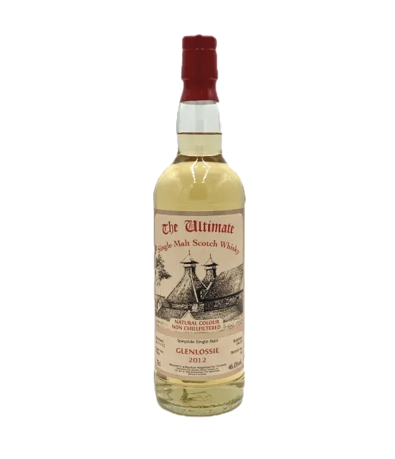 The Ultimate Glenlossie 10 Years Old 2012 Cask #7064, fles bij slijterij t Bockje in Bathmen