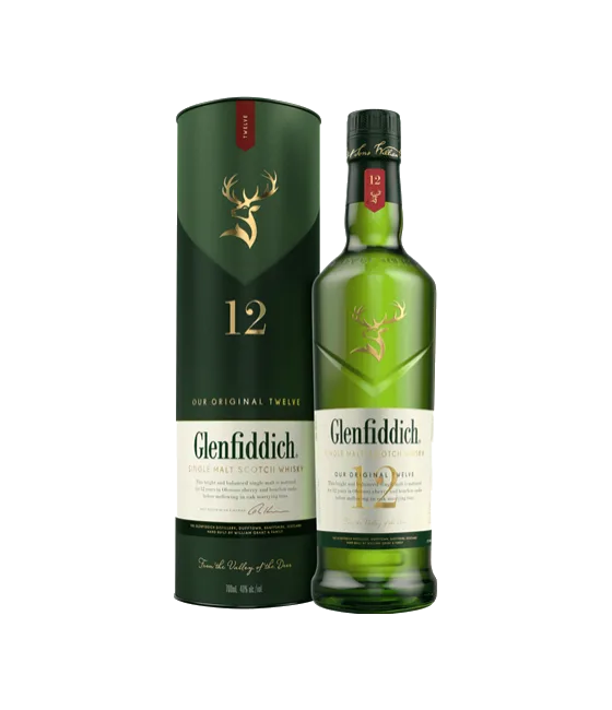 Glenfiddich 12 Years Old, fles bij slijterij t Bockje in Bathmen