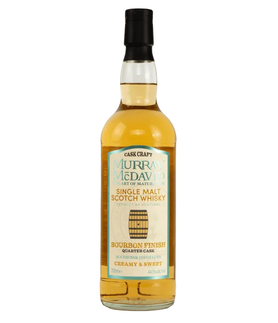 Murray McDavid Cask Craft Auchroisk Bourbon Quarter Cask, fles bij slijterij t Bockje in Bathmen
