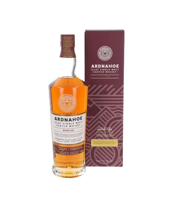 Ardnahoe Bholsa Islay Single Malt, fles bij slijterij t Bockje in Bathmen