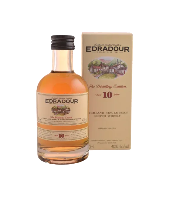 Edradour 10 Years Old, fles bij slijterij t Bockje in Bathmen