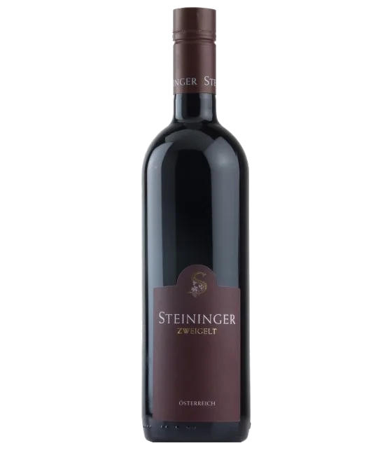 Steininger Zweigelt, fles bij slijterij t Bockje in Bathmen