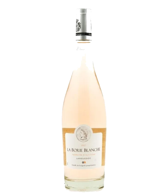 Lorgeril La Borie Blanche Rosé, fles bij slijterij t Bockje in Bathmen