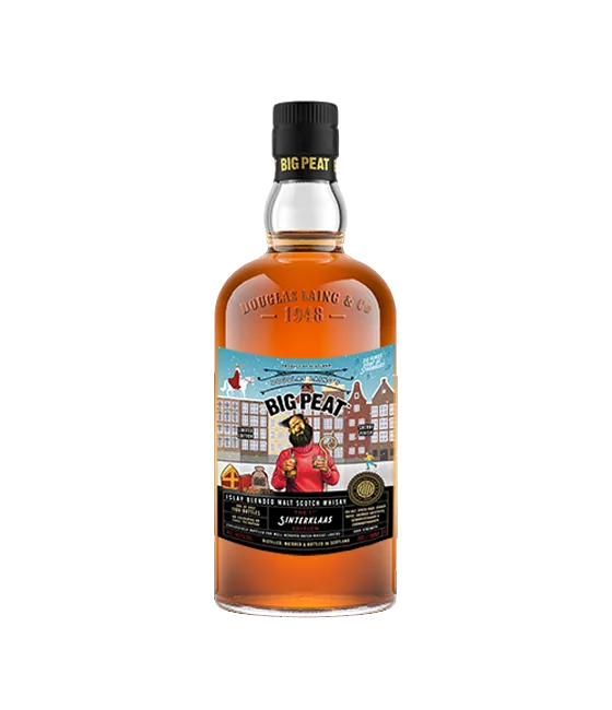 Big Peat The 1st Sinterklaas Edition Sherry Finish, fles bij slijterij t Bockje in Bathmen