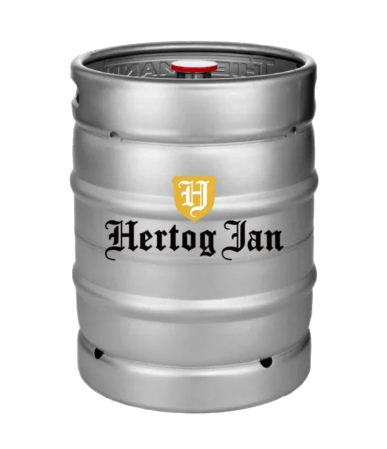Hertog Jan pils fust 50 L, fles bij slijterij t Bockje in Bathmen