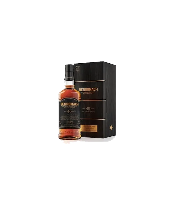 Benromach 40 years old 2022 release batch 2, fles bij slijterij t Bockje in Bathmen