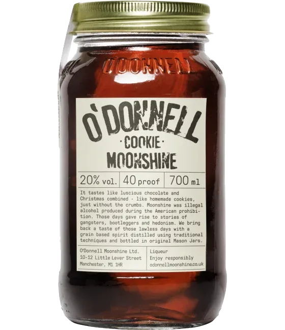 O’Donnell Moonshine Cookie, fles bij slijterij t Bockje in Bathmen