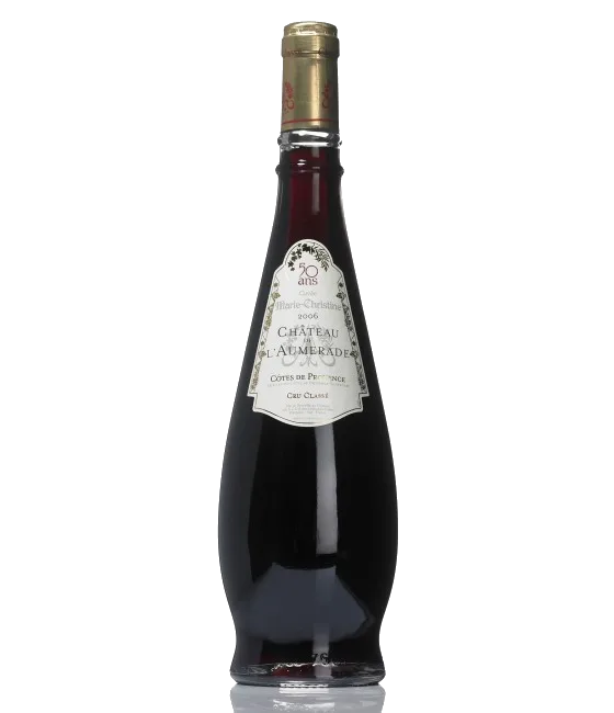 Château de l’Aumerade Côtes de Provence Rouge, fles bij slijterij t Bockje in Bathmen